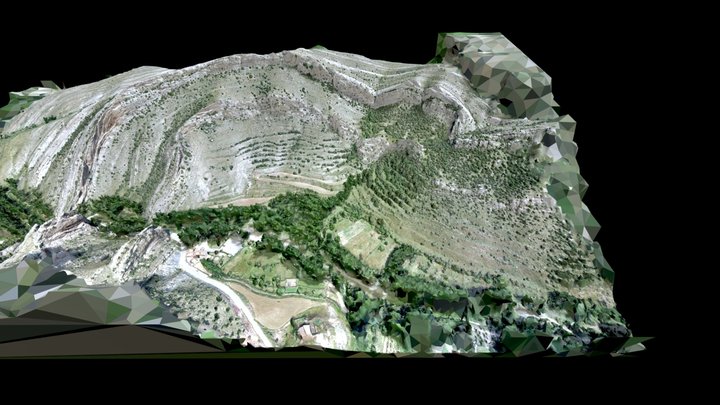 LaOlla - Parque Geológico de Aliaga 3D Model