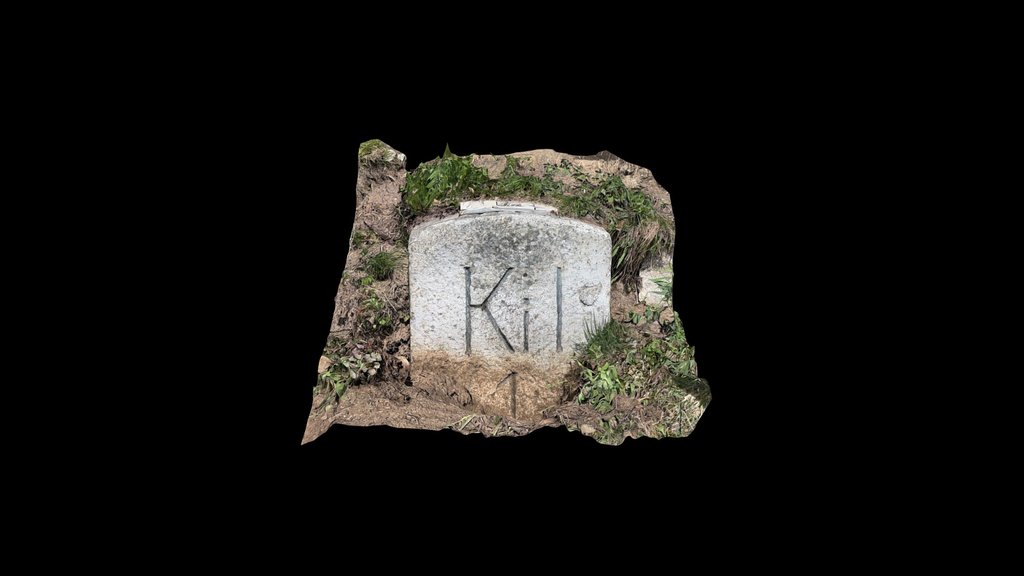 Milestone Gletsch - Grimselpass km 1