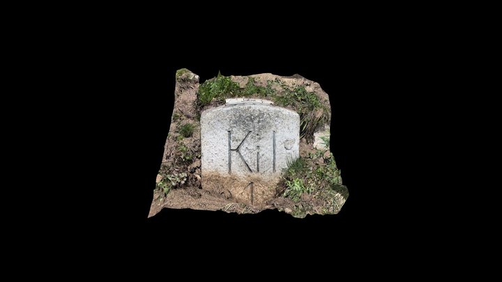 Milestone Gletsch - Grimselpass km 1 – Modelo 3D gratuito STL
