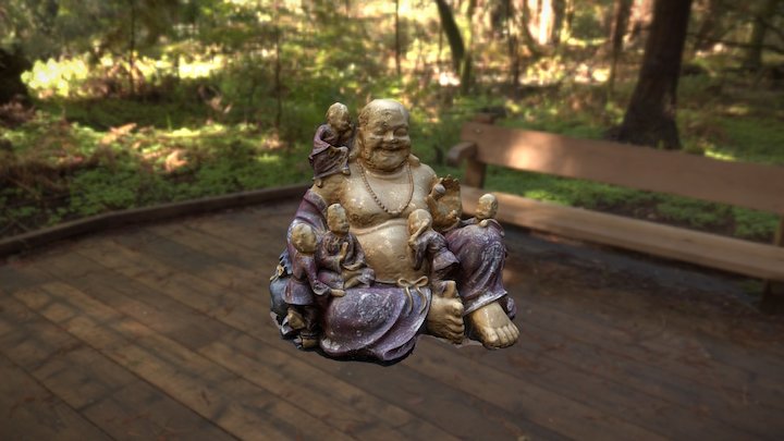 Buddha 300k 3D Model