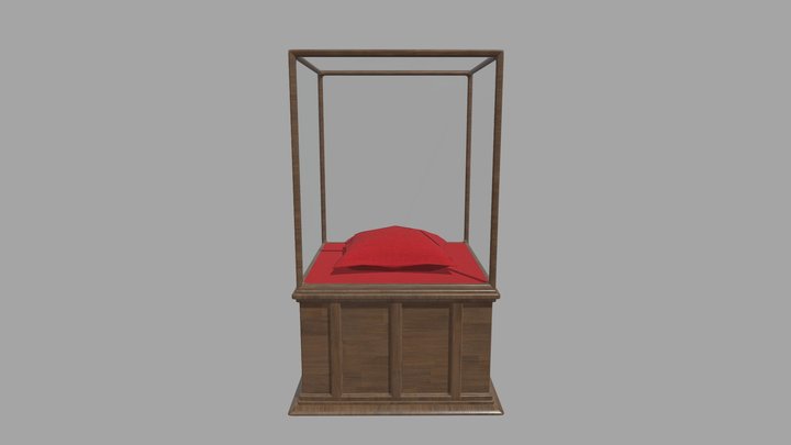 Display Case 3D Model