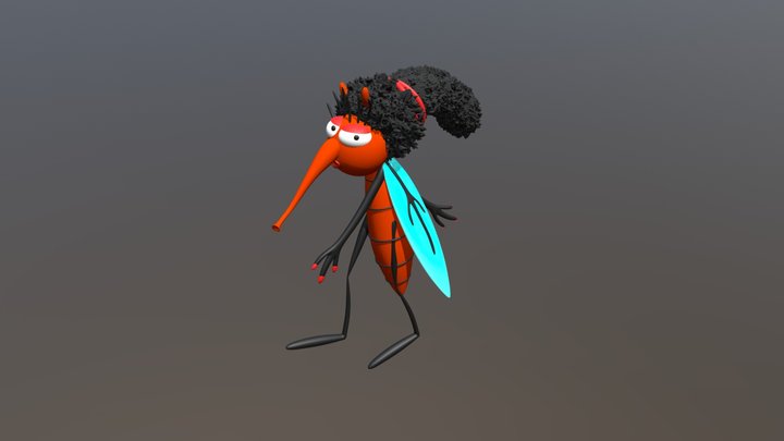 Mosquito Mother 3D Model