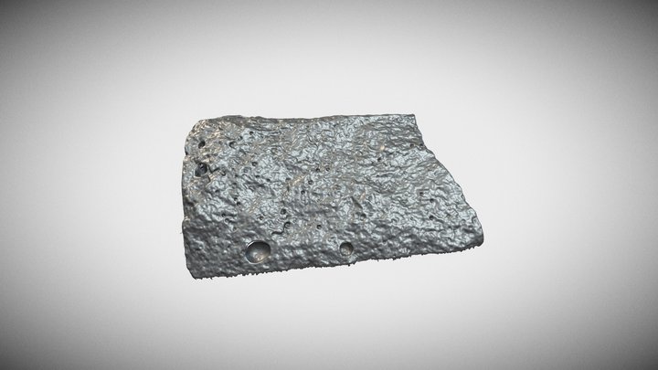 Rock 1 with sand v2 3D Model