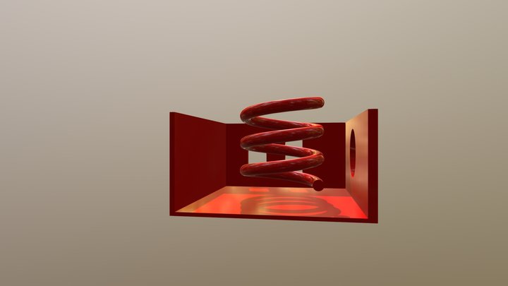 Coilymettalic ROOM 3D Model