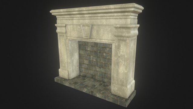 Fireplace 3D Model