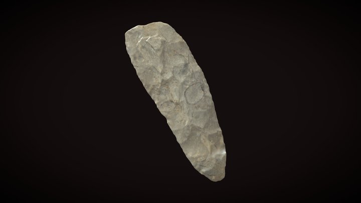 Chert Knife (13ML128) 3D Model