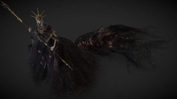 Aldrich, Devourer of Gods 3D Model