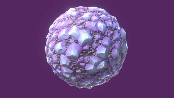Crystals (Substance Designer) 3D Model