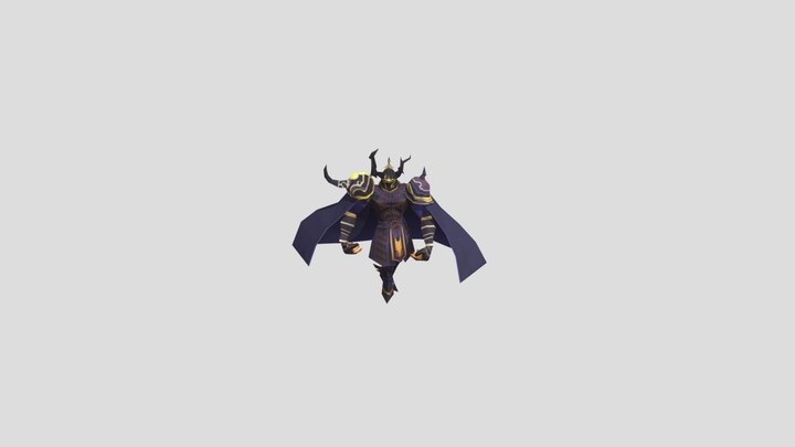 Dark Knight from Final Fantasy 3D Model