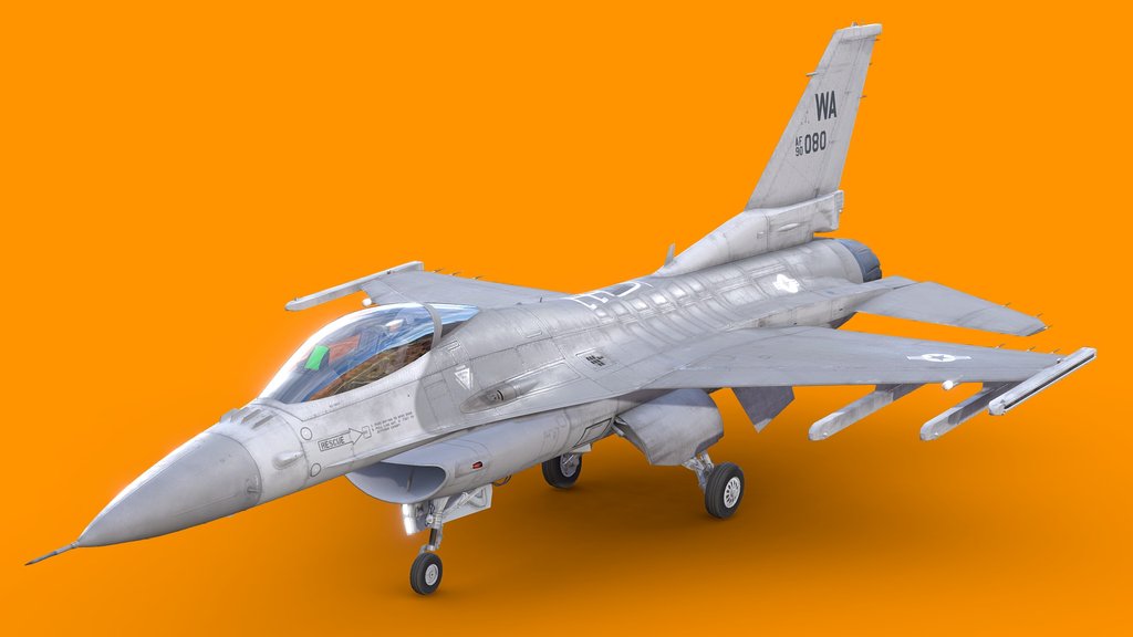 F-16 Fighting Falcon - Fighter Jet - Free