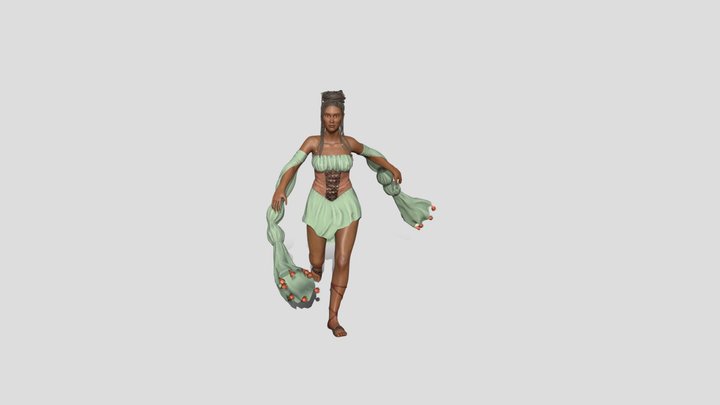 Goddess Woman Posed