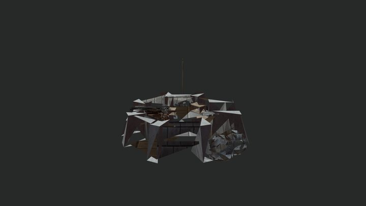 Pirate Fort 2 3D Model