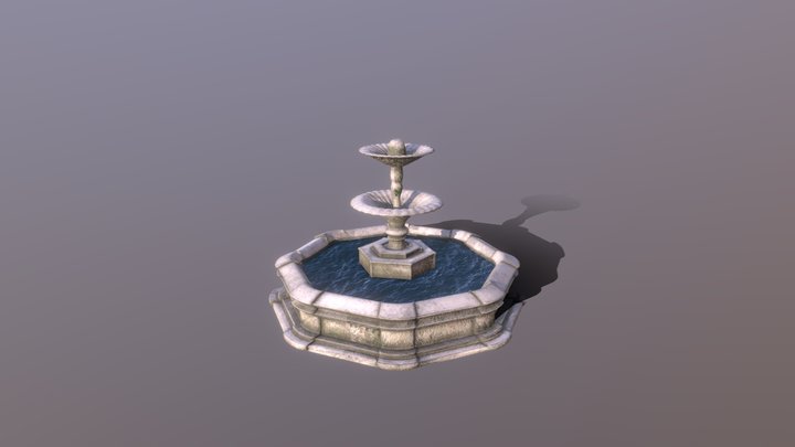 Fontain 3D Model