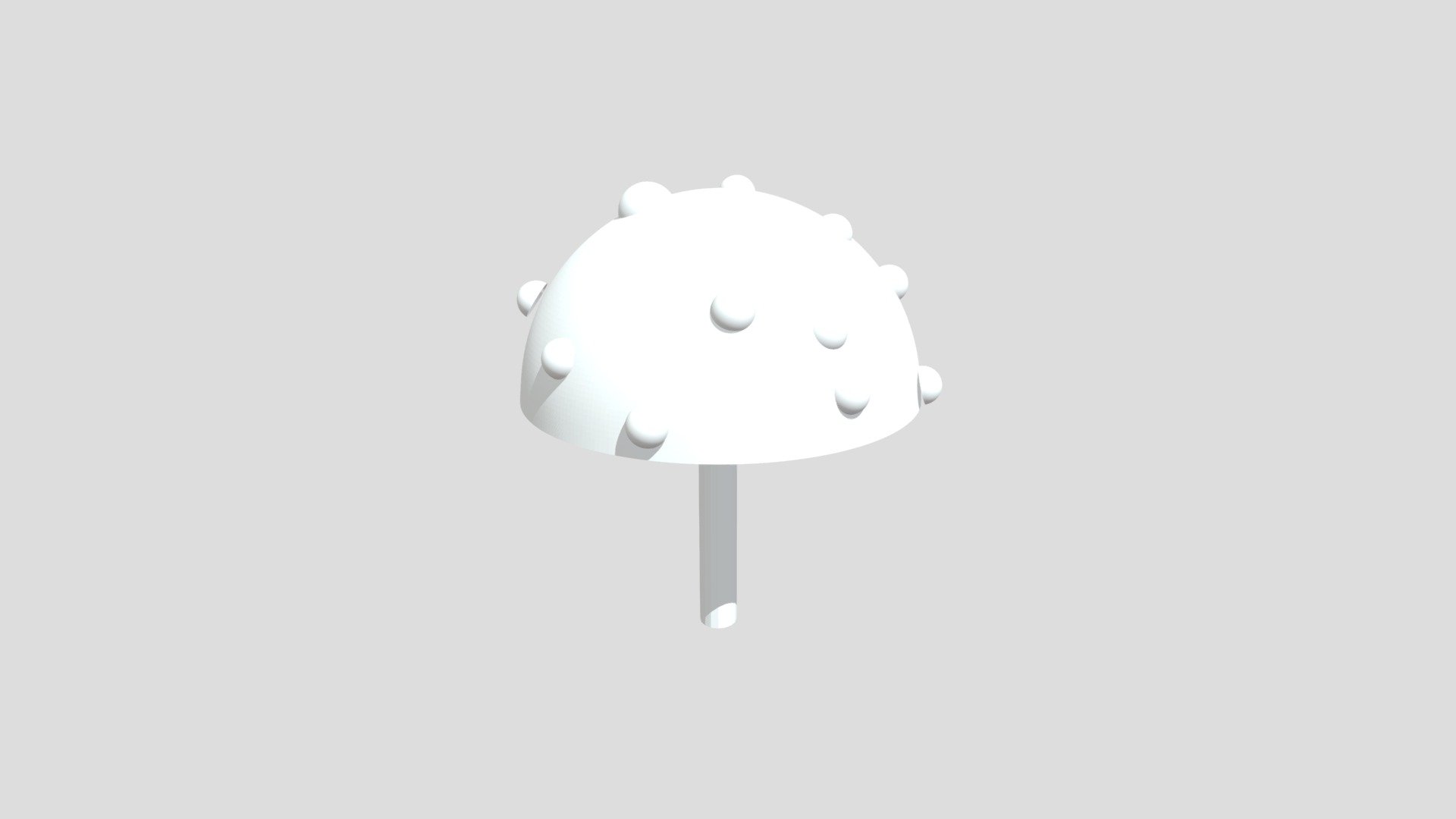 3D Sketchbook 3 Mushroom