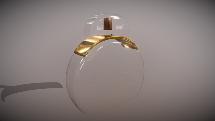 Perfume Bottle 03 3D Model