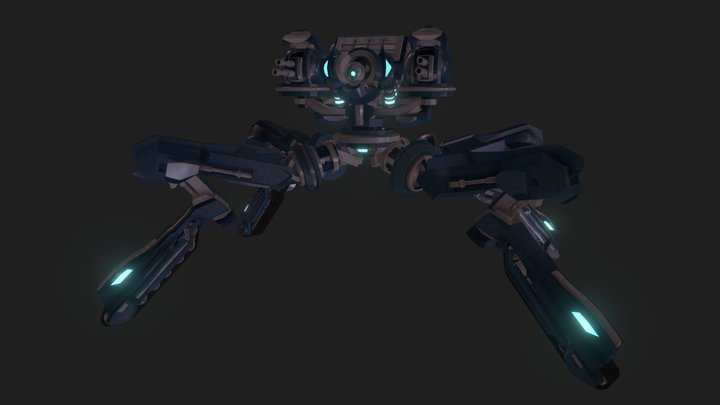 Walker Construct 3D Model