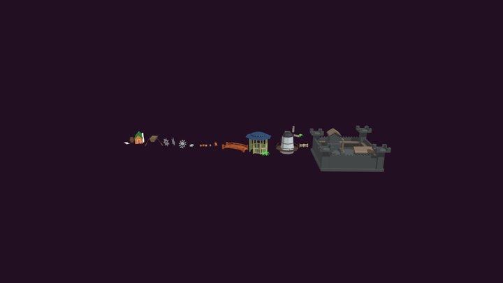 Objetos 3D Model