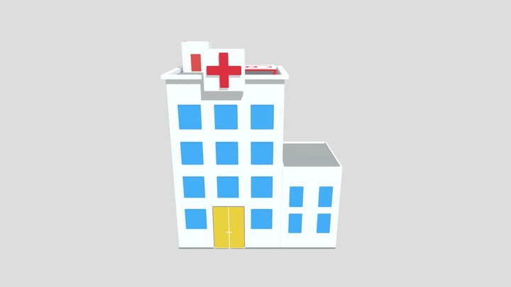 Help Hospitals building! 3D Model