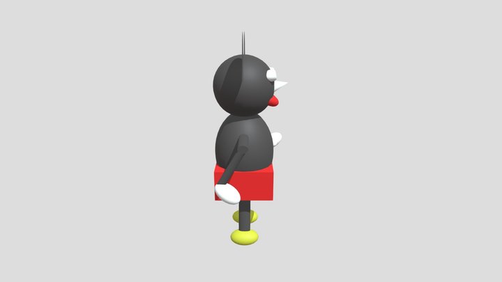 Mickymouse 3D Model