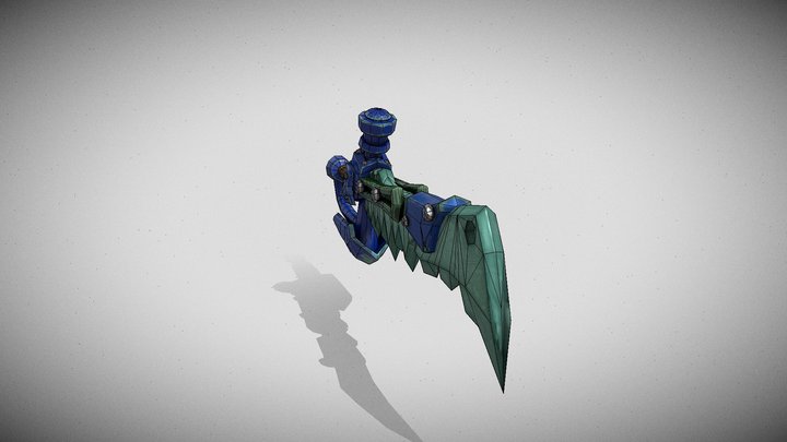 Warcraft Sword 3D Model