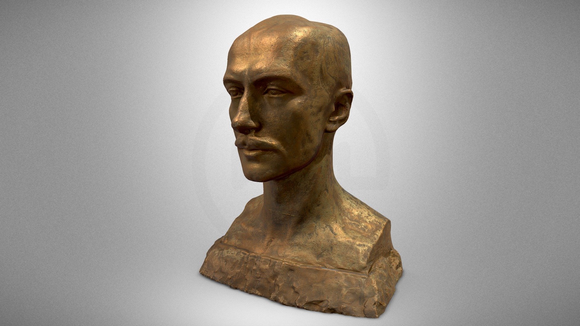 A bust of Franciszek Xawery Pusłowski - Download Free 3D model by ...