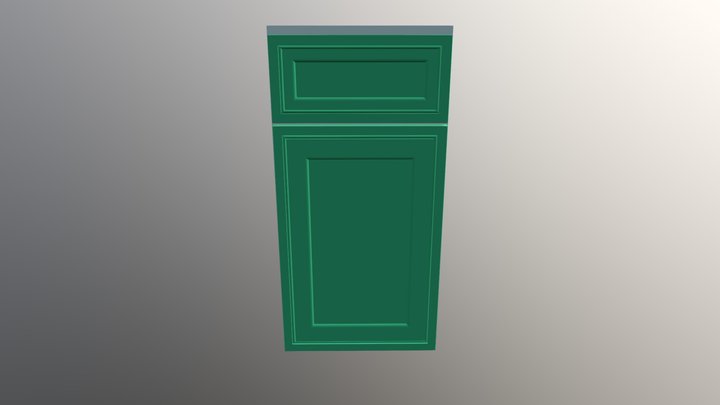 Kitchen And Bath Cabinets Door Hazel 3D Model