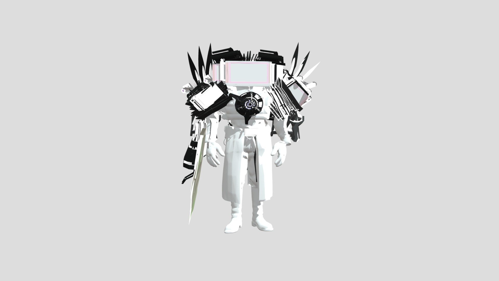 Tvman Titan Lol - 3D model by ASP (@whutdaheckisgoingononyouon ...