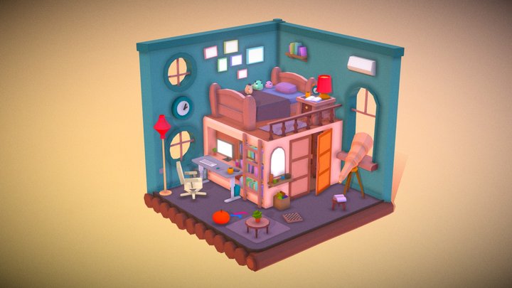 bedroom 3D Model