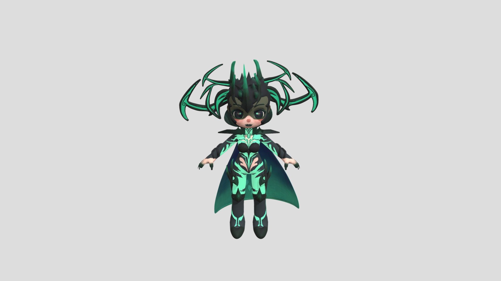 Hela Marvel Rivals - 3D model by maniacie (@maniacie02) [f0ba817 ...