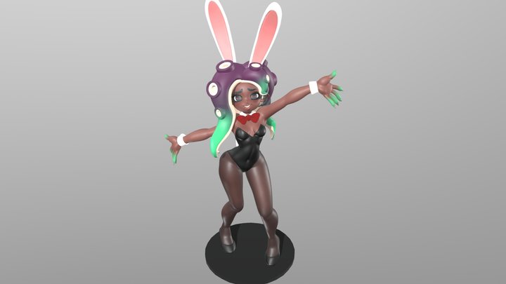 Marina in a bunny suit AGAIN 3D Model