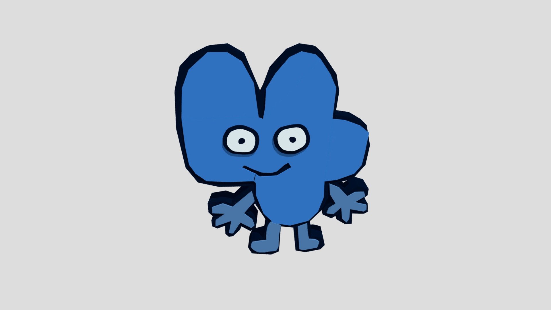 bfb Four - standing - Download Free 3D model by Cartoon cat oficial ...