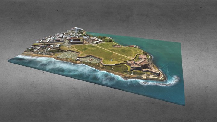 Castillo San Felipe del Morro 3D Model