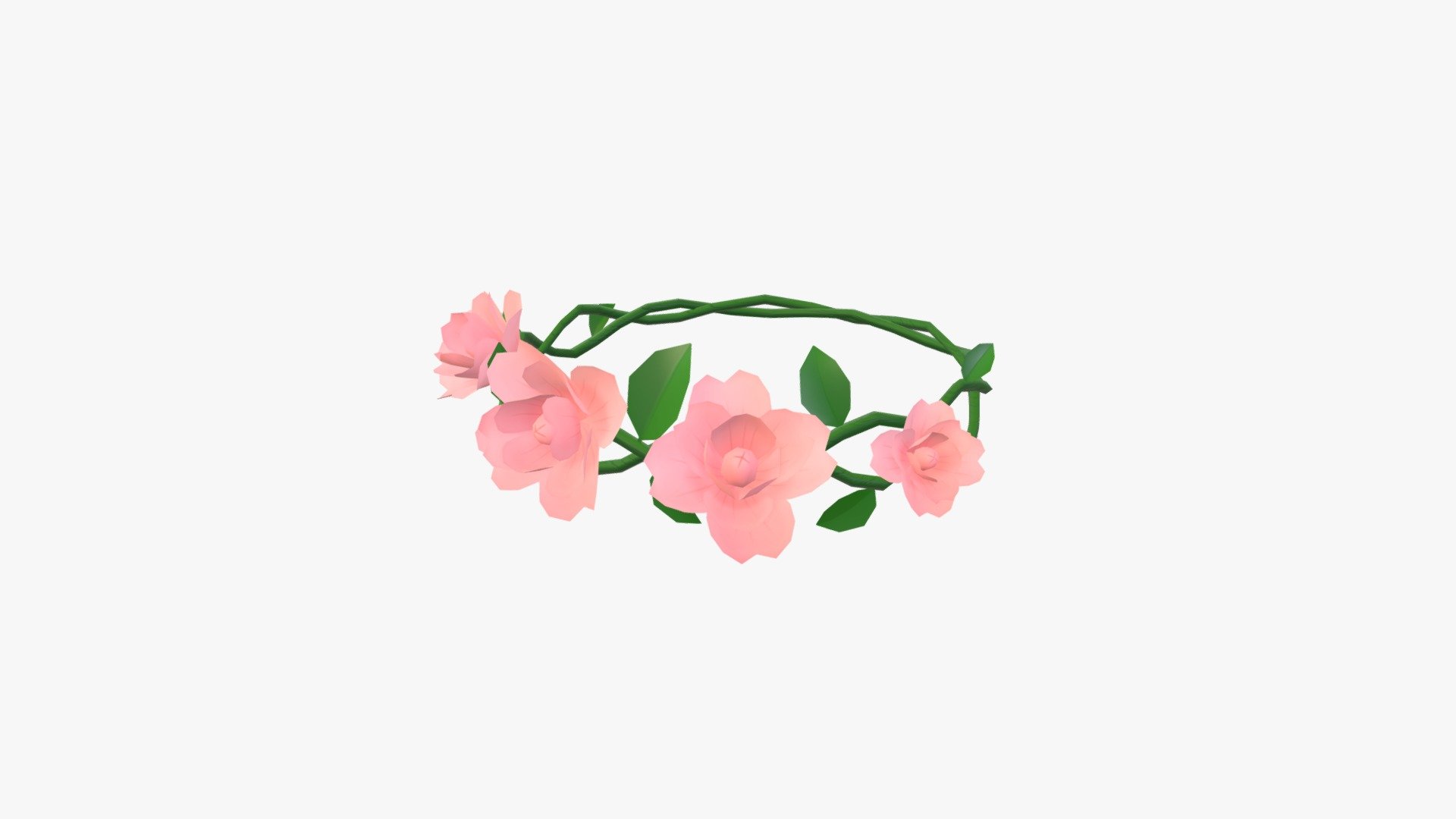 Floral Crown - Buy Royalty Free 3D model by bariacg (@bariacg) [f0bd30c