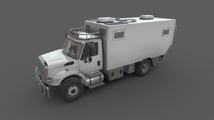 Motorhome Unicat TC52hv 3D Model