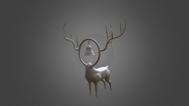 Deer-Bell 3D Model
