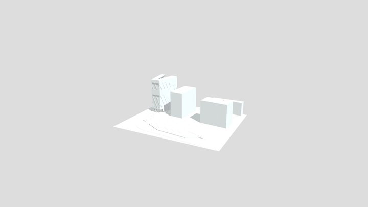 Edificio a la manera de Koolhaas Cra. 7 3D Model