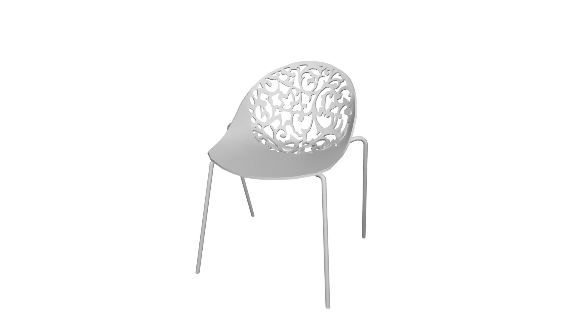 Chair Aurora white 2. DG-HOME