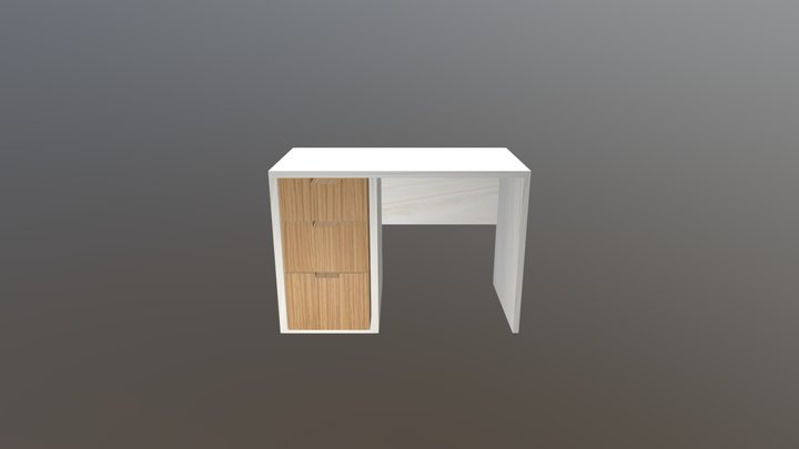 Desk 3D Model
