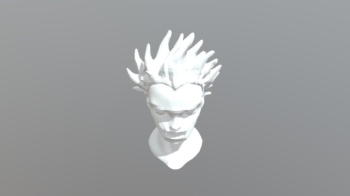 Luffy Gear4 Head 3D Model