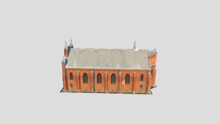 Церковь Святого Апостола Андрея 3D Model