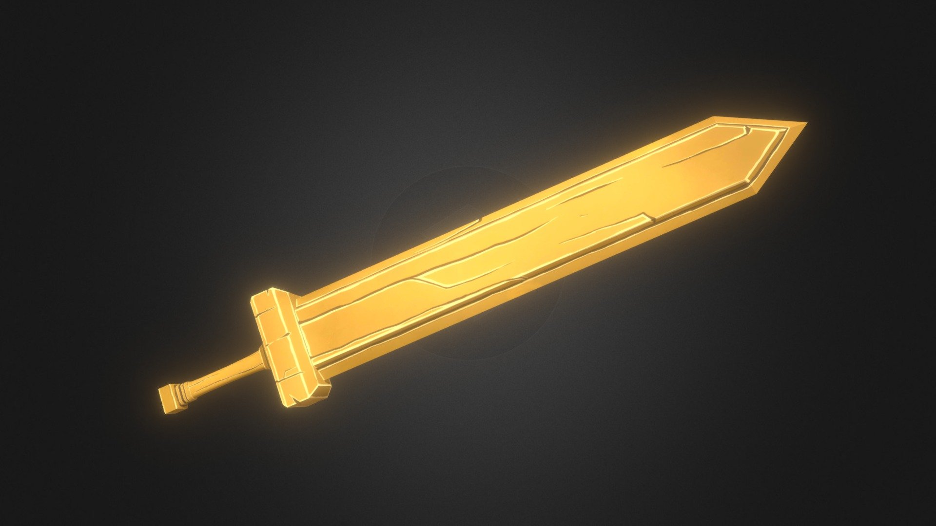 Stylized Wooden Big Sword Download Free 3D model by Yahya Danboos (yahyadanboos) [f0c0e24