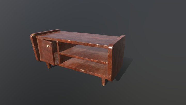 TV Tumba 3D Model