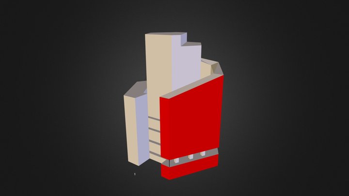 Mock Up - Commercial Tower 3D Model