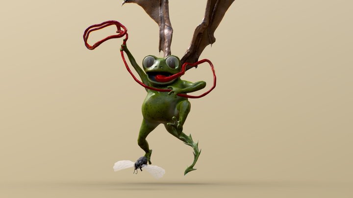 Frog 3D Model