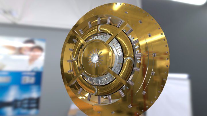 Vault Door  3D Model