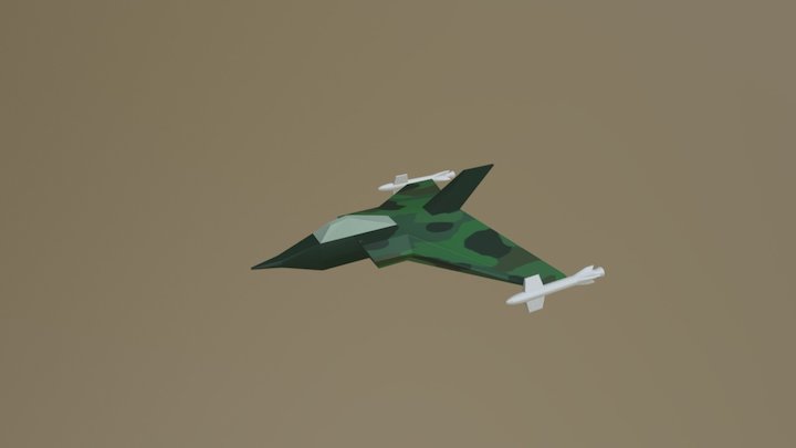 Jetplane 3D Model