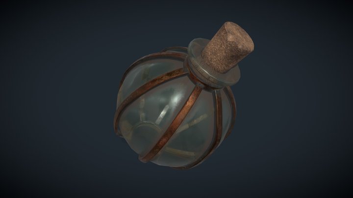 Potion of Invisibility 3D Model