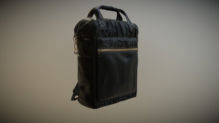 Nylon Backpack 3D Model