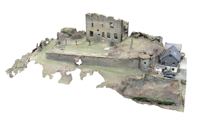 Burg Dill 3D Model