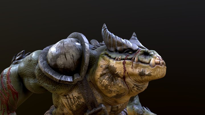 Reptile 3D Model